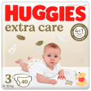 Підгузки Huggies (Хаггіс) Extra Care розмір 3 (6-10 кг) №40 недорого