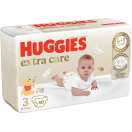 Підгузки Huggies (Хаггіс) Extra Care розмір 3 (6-10 кг) №40 в Україні