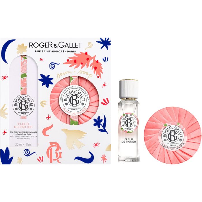 Набір Roger&Gallet (Роже&Галле) Квітка інжиру (вода 30 мл + мило 100 г)