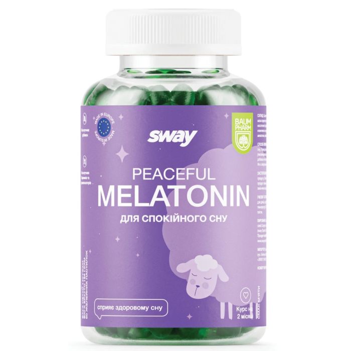 Sway (Свей) Мелатонін желатинові пастилки №60