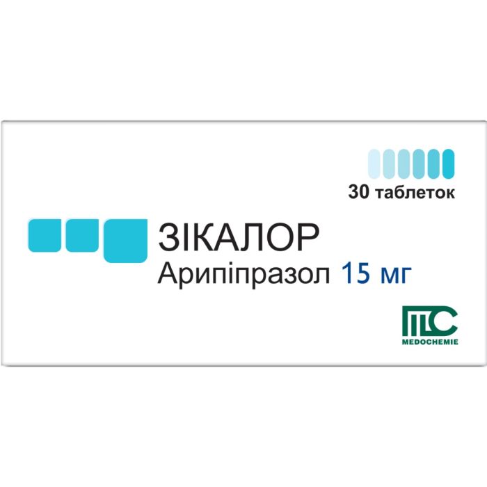 Зикалор 15 мг таблетки №30