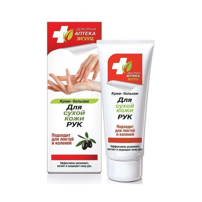 Крем-бальзам «Аптечка Эколл» для сухой кожи рук 75г