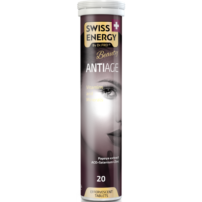 Витамины шипучие Swiss Energy Beauty Antiage №20
