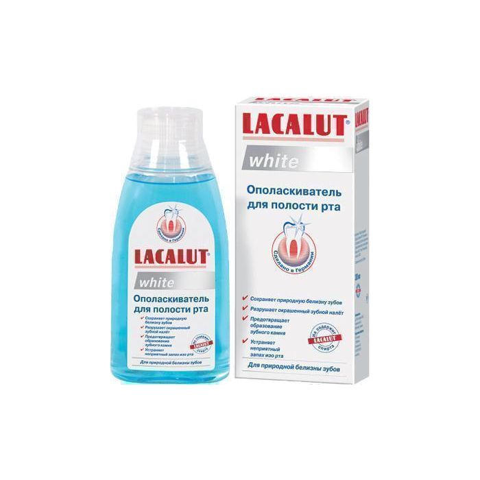Ополіскувач Lacalut Вайт 300 мл