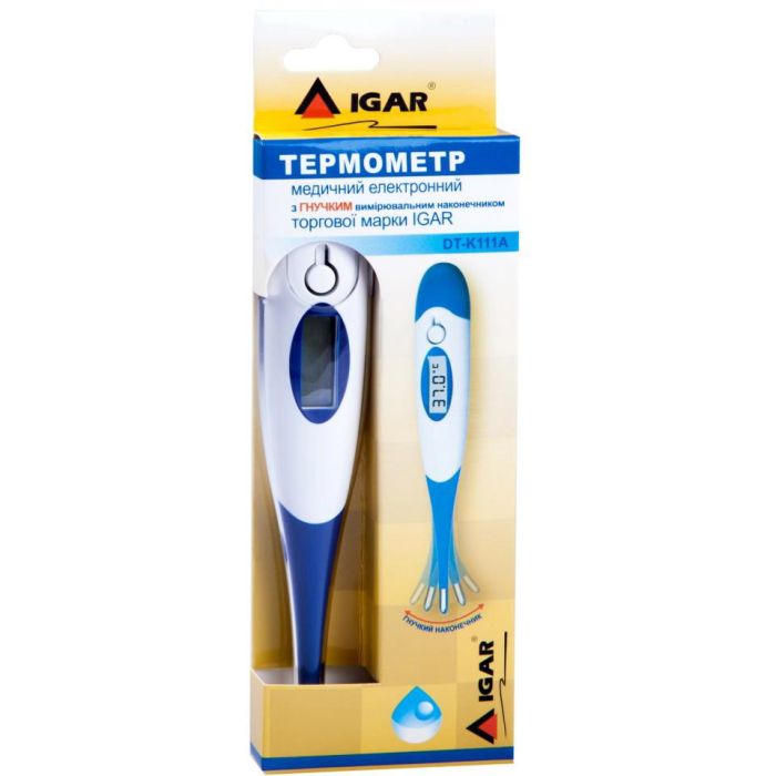 Термометр медичний Igar з гнучким наконечником (DT-K111A)