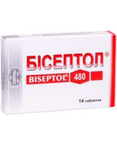 Бисептол 480 мг таблетки №14 в интернет-аптеке