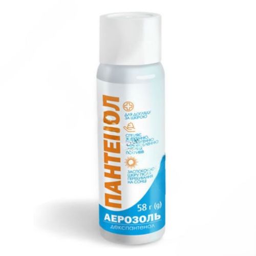 Пантенол аэрозоль для ухода за кожей 58 г купить - фото №1 Пантенол аэрозоль для ухода за кожей 58 г купить