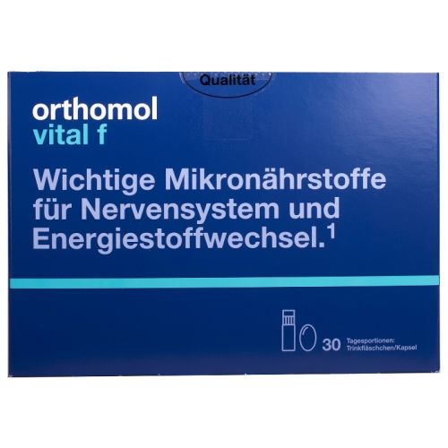 Orthomol (Ортомол) Vital F питьевой (для женщин) 30 дней бутылочка №30 в Украине - фото №1 Orthomol (Ортомол) Vital F питьевой (для женщин) 30 дней бутылочка №30 в Украине