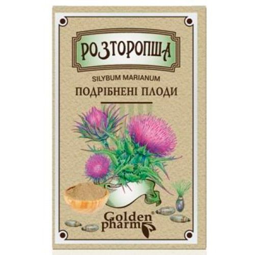 Розторопша плоди подріблені 100 г в місті Одеса : ціни, характеристика. - фото №1 Розторопша плоди подріблені 100 г в місті Одеса : ціни, характеристика.