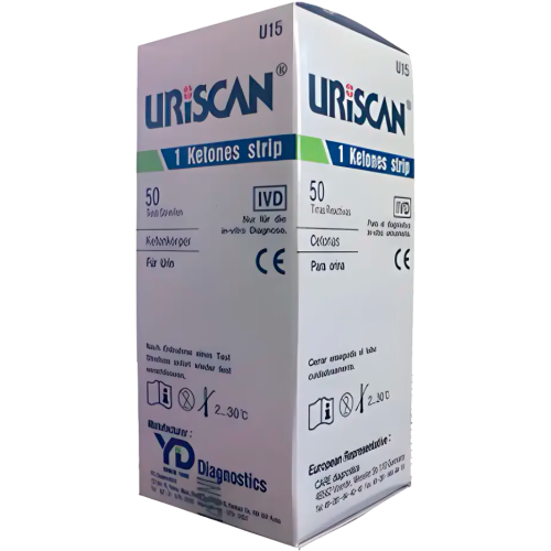Тест-смужки Uriscan для дослідження сечі U19 Glukose 1 (глюкоза), 50 шт. в інтернет-аптеці - фото №1 Тест-смужки Uriscan для дослідження сечі U19 Glukose 1 (глюкоза), 50 шт. в інтернет-аптеці