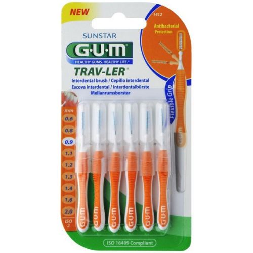 Межзубная щетка Gum Trav-Ler 0.9 мм в Украине - фото №1 Межзубная щетка Gum Trav-Ler 0.9 мм в Украине