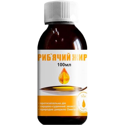 Рыбий жир 100 мл в городе Одесса : цены, характеристики. - фото №1 Рыбий жир 100 мл в городе Одесса : цены, характеристики.