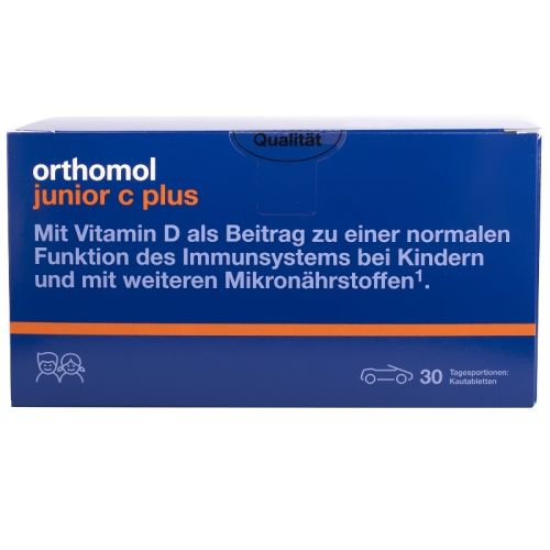 Orthomol (Ортомол) Junior (для иммунитета Вашего ребенка) 30 дней (апельсин) конфеты жевательные №30 купить - фото №1 Orthomol (Ортомол) Junior (для иммунитета Вашего ребенка) 30 дней (апельсин) конфеты жевательные №30 купить