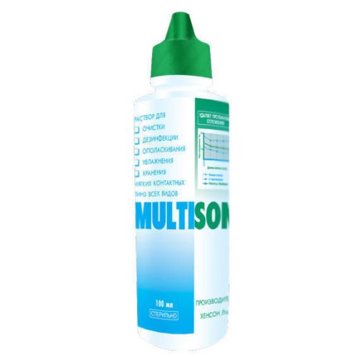 Multison раствор для контактных линз 100 мл цена - фото №1 Multison раствор для контактных линз 100 мл цена