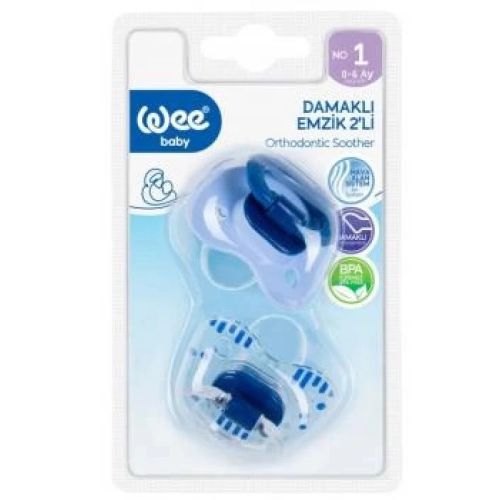 Набір Wee Baby (Ві Бейбі) ортодонтичних пустушок 2 шт №1 в місті Одеса : ціни, характеристика. - фото №1 Набір Wee Baby (Ві Бейбі) ортодонтичних пустушок 2 шт №1 в місті Одеса : ціни, характеристика.