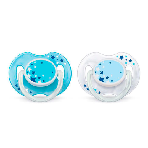 Пустушка Avent від 0 до 6 місяців ортодонтична нічна 2 шт (SCF176/18) ADD - фото №1 Пустушка Avent від 0 до 6 місяців ортодонтична нічна 2 шт (SCF176/18) ADD