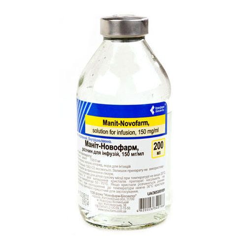 Маннит р-р для инф. 15% 200мл ADD - фото №1 Маннит р-р для инф. 15% 200мл ADD