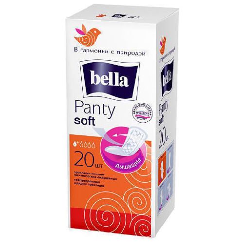 Прокладки Bella Panty Soft ежедневные 20 шт в Украине - фото №1 Прокладки Bella Panty Soft ежедневные 20 шт в Украине