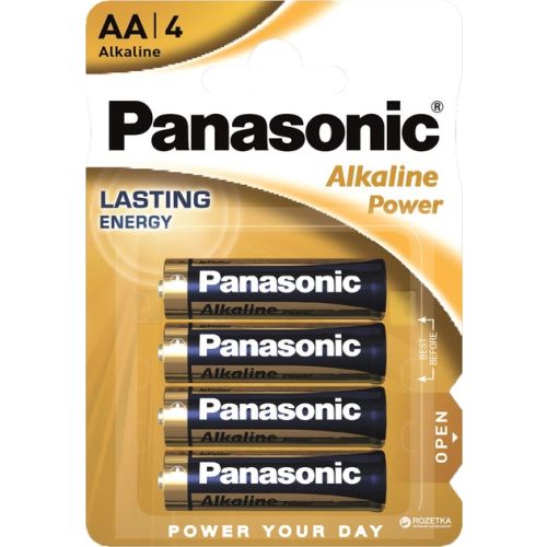 Батарейка Panasonic (Панасонік) LR6 Alkaline Power №4 в місті Запоріжжя : ціни, характеристика. - фото №1 Батарейка Panasonic (Панасонік) LR6 Alkaline Power №4 в місті Запоріжжя : ціни, характеристика.