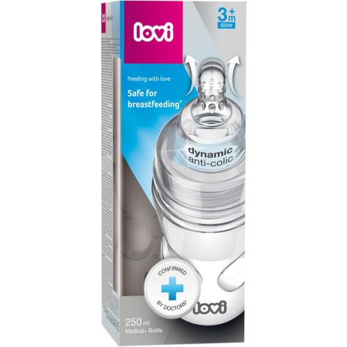 Бутылочка для кормления Lovi PP Super vent 250 мл (21/562) ADD - фото №1 Бутылочка для кормления Lovi PP Super vent 250 мл (21/562) ADD