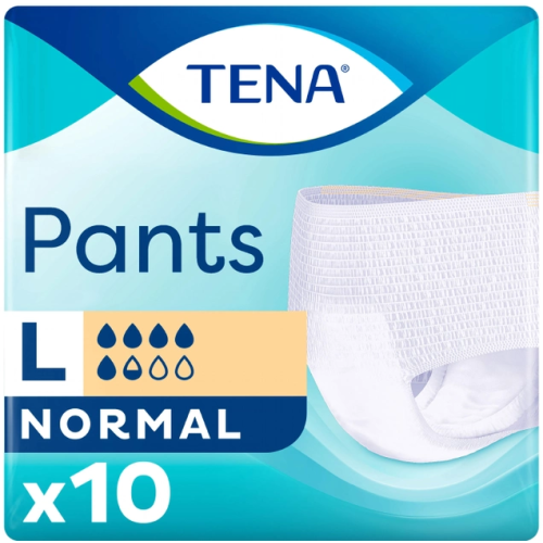 Подгузники-трусики Tena Pants Normal Large №10 в интернет-аптеке - фото №1 Подгузники-трусики Tena Pants Normal Large №10 в интернет-аптеке