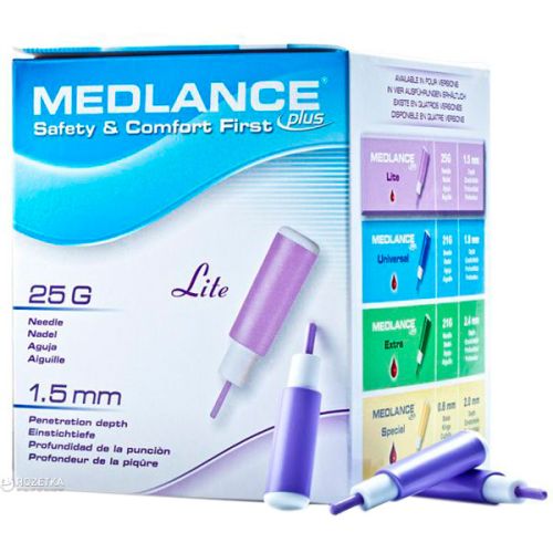 Ланцет Medlance plus Lite 25G, глубина проникновения 1,5 мм, фиолетовый, 1 шт. цена - фото №1 Ланцет Medlance plus Lite 25G, глубина проникновения 1,5 мм, фиолетовый, 1 шт. цена