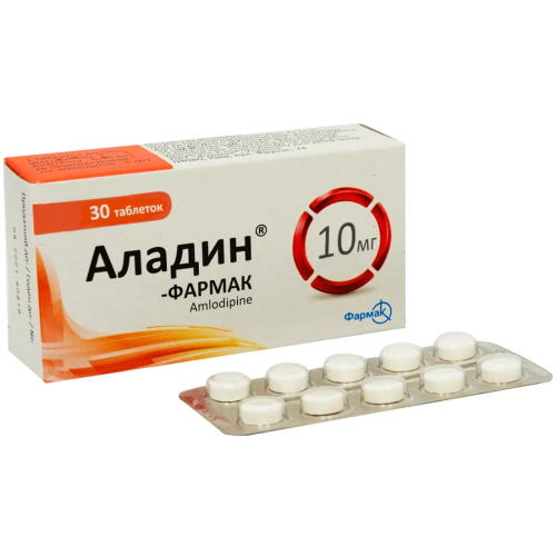 Аладин 10 мг таблетки №30 в интернет-аптеке - фото №1 Аладин 10 мг таблетки №30 в интернет-аптеке