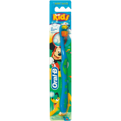 Зубная щетка Oral-B (Орал-Би) Kids детская мягкая ADD - фото №1 Зубная щетка Oral-B (Орал-Би) Kids детская мягкая ADD