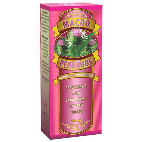Масло репейное 100 мл купить - фото №1 Масло репейное 100 мл купить