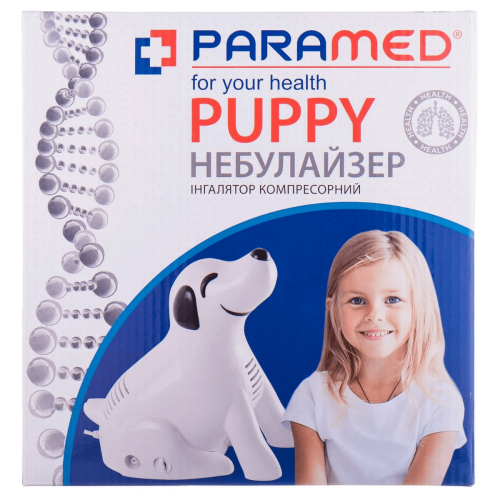 Ингалятор Paramed Puppy компрессорный цена - фото №1 Ингалятор Paramed Puppy компрессорный цена