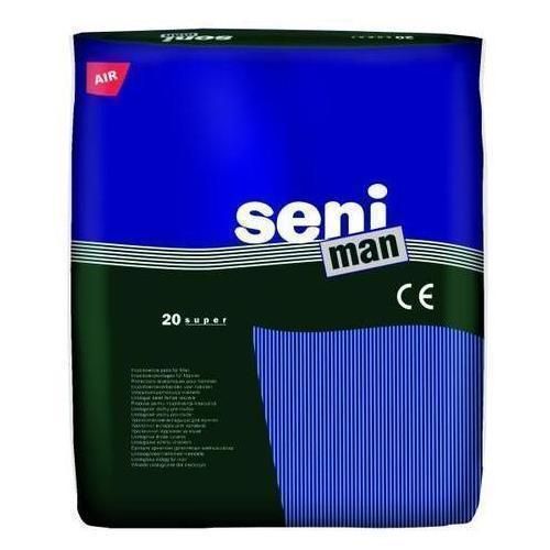Прокладки урологічні чоловічі Seni Men Super №20 фото - фото №1 Прокладки урологічні чоловічі Seni Men Super №20 фото