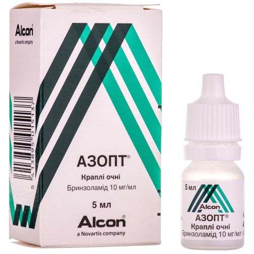Азопт 1% капли глазные 5 мл заказать - фото №1 Азопт 1% капли глазные 5 мл заказать
