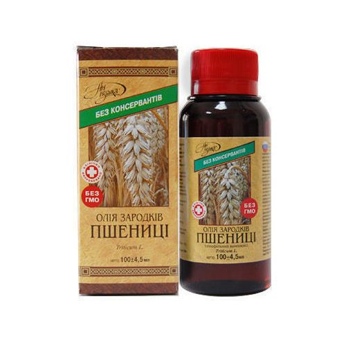 Олія зароків пшениці 100 мл в інтернет-аптеці - фото №1 Олія зароків пшениці 100 мл в інтернет-аптеці