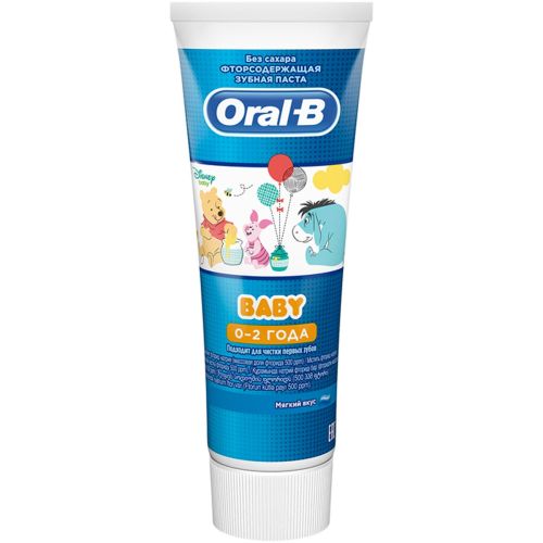Зубная паста Oral-B Baby Winnie The Pooh 75 мл в Украине - фото №1 Зубная паста Oral-B Baby Winnie The Pooh 75 мл в Украине