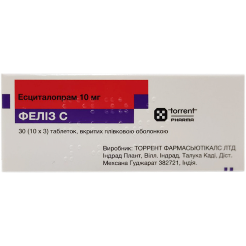 Фелиз С 10 мг таблетки №30 в городе Одесса : цены, характеристики. - фото №1 Фелиз С 10 мг таблетки №30 в городе Одесса : цены, характеристики.