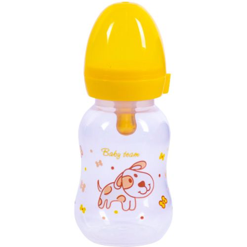 Бутылочка для кормления Baby Team с латексной соской, 125 мл, 0+, в ассортименте (1300) ADD - фото №1 Бутылочка для кормления Baby Team с латексной соской, 125 мл, 0+, в ассортименте (1300) ADD