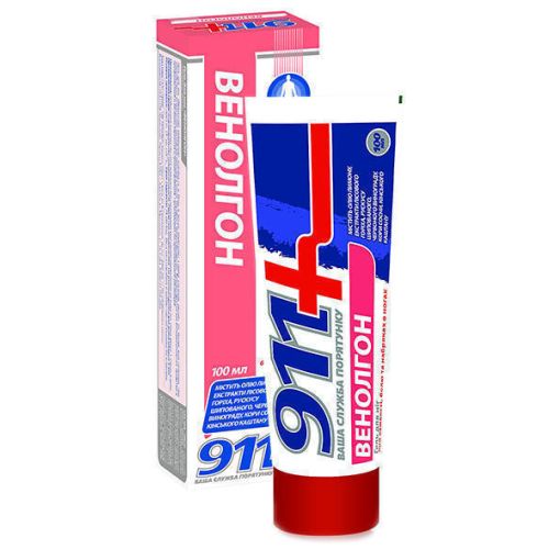 Венолгон гель для ног 911 100 мл в аптеці - фото №1 Венолгон гель для ног 911 100 мл в аптеці