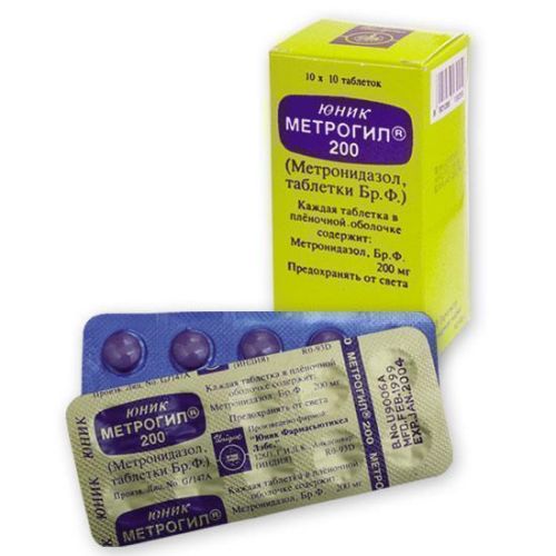 Метрогіл 200 мг таблетки №100 замовити - фото №1 Метрогіл 200 мг таблетки №100 замовити