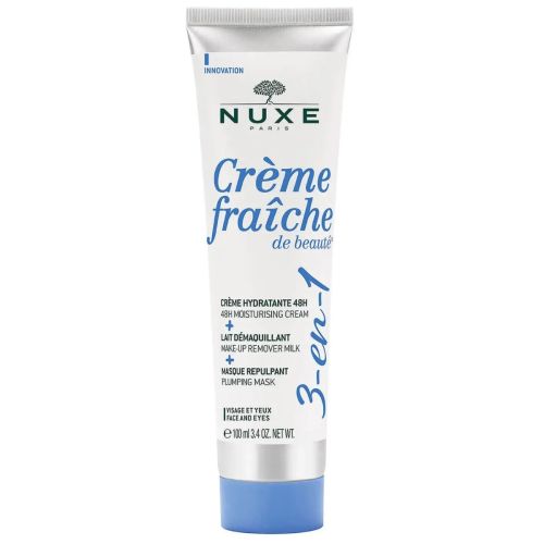 Крем-фреш Nuxe (Нюкс) Creme Fraiche 3 в 1 для лица и контура глаз, 100 мл цена - фото №1 Крем-фреш Nuxe (Нюкс) Creme Fraiche 3 в 1 для лица и контура глаз, 100 мл цена
