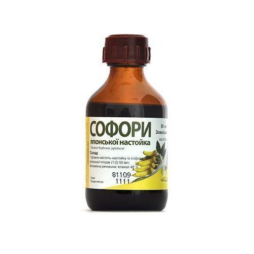 Софори настойка 50 мл замовити - фото №1 Софори настойка 50 мл замовити