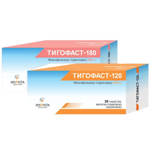 Тигофаст-180 180 мг таблетки №10 в місті Харків : ціни, характеристика. - фото №1 Тигофаст-180 180 мг таблетки №10 в місті Харків : ціни, характеристика.
