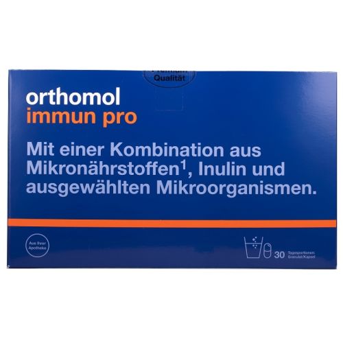 Orthomol (Ортомол) Immun pro (лечение нарушений кишечной микрофлоры) 30 дней капсулы №30 заказать - фото №1 Orthomol (Ортомол) Immun pro (лечение нарушений кишечной микрофлоры) 30 дней капсулы №30 заказать