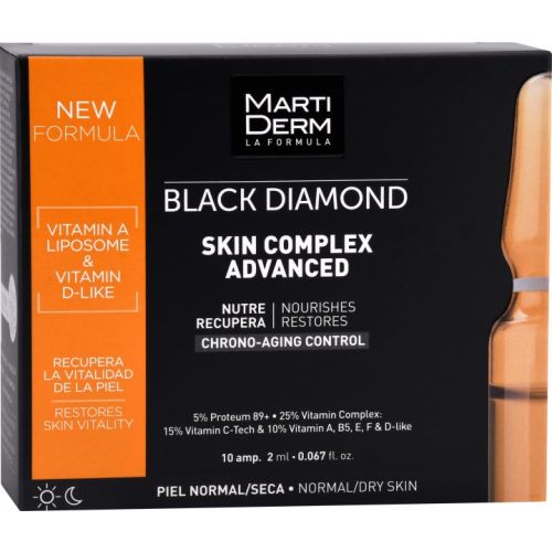 Ампули Martiderm (Мартідерм) Black Diamond Skin Complex Advanced 10*2 мл фото - фото №1 Ампули Martiderm (Мартідерм) Black Diamond Skin Complex Advanced 10*2 мл фото