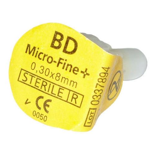 Голки BD Micro-Fine Plus для шприц-ручки 30 G (0,30 x 8,0 мм) №1 в аптеці - фото №1 Голки BD Micro-Fine Plus для шприц-ручки 30 G (0,30 x 8,0 мм) №1 в аптеці