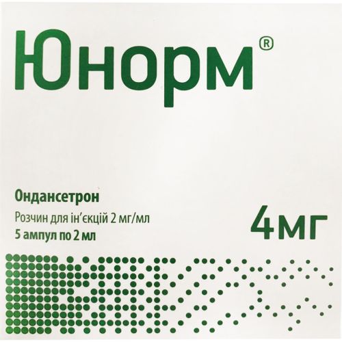 Юнорм 2 мг/мл раствор 4 мл ампулы №5 купить - фото №1 Юнорм 2 мг/мл раствор 4 мл ампулы №5 купить