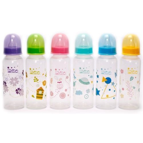 Бутылочка Lindo круглая с силиконовой соской LI 143 250 мл в Украине - фото №1 Бутылочка Lindo круглая с силиконовой соской LI 143 250 мл в Украине