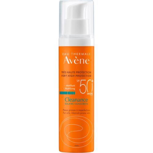 Эмульсия Avene (Авене) Cleanance солнцезащитная SPF50 50 мл в городе Одесса : цены, характеристики. - фото №1 Эмульсия Avene (Авене) Cleanance солнцезащитная SPF50 50 мл в городе Одесса : цены, характеристики.