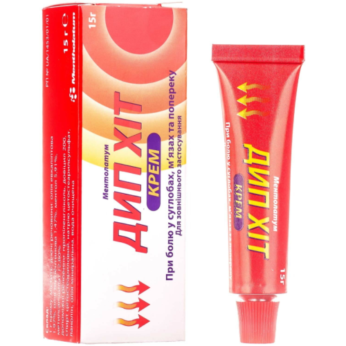 Дип Хіт крем 15 г ціна - фото №1 Дип Хіт крем 15 г ціна