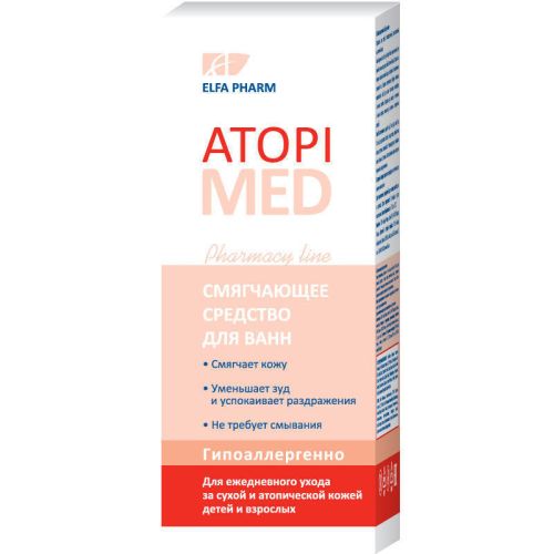 Засіб для ванни Atopi Med пом'якшувальний 150 мл фото - фото №1 Засіб для ванни Atopi Med пом'якшувальний 150 мл фото