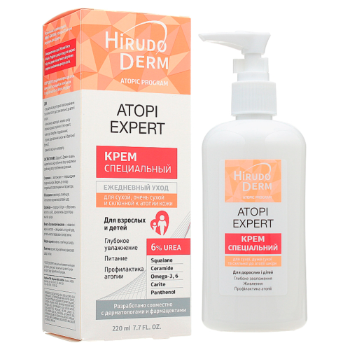 Крем Hirudo Derm Atopi Expert для дуже сухої та схильної до атопії шкіри 400 мл в місті Одеса : ціни, характеристика. - фото №1 Крем Hirudo Derm Atopi Expert для дуже сухої та схильної до атопії шкіри 400 мл в місті Одеса : ціни, характеристика.